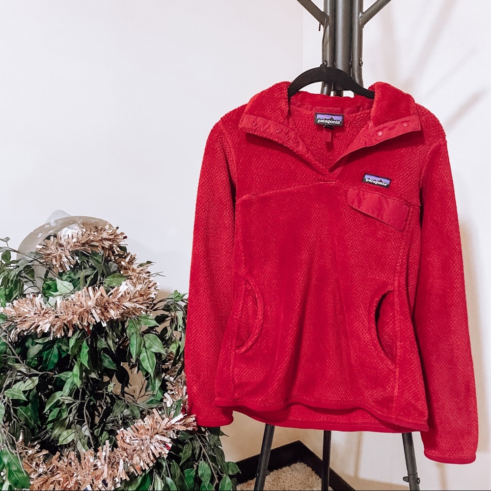 patagonia fleece sweatshirt